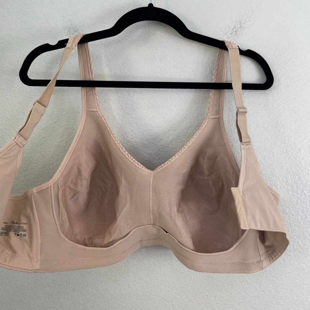 Playtex 18 Hour Bounce Control Bra 44DDD Beige‎ Breathable Convertible 4699 - Picture 5 of 7